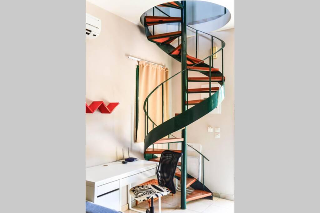 Villa The Tower With The Orange Tree Garden Ialysos  Exterior foto
