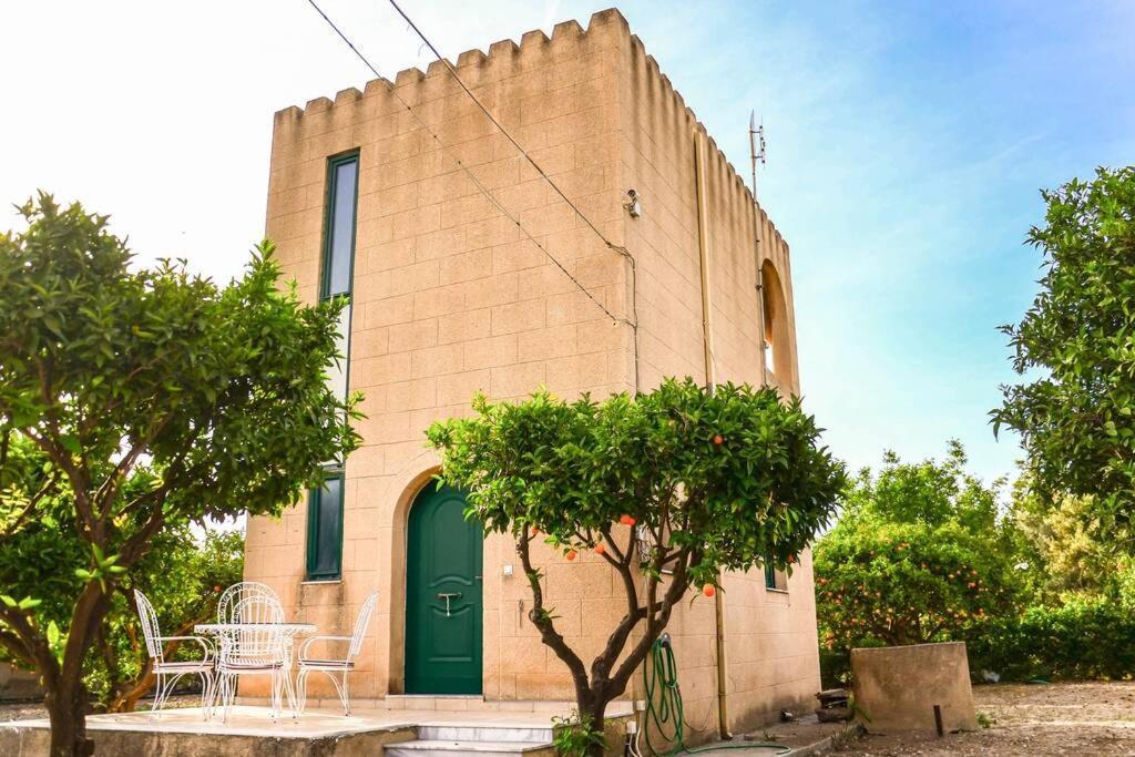 Villa The Tower With The Orange Tree Garden Ialysos  Exterior foto