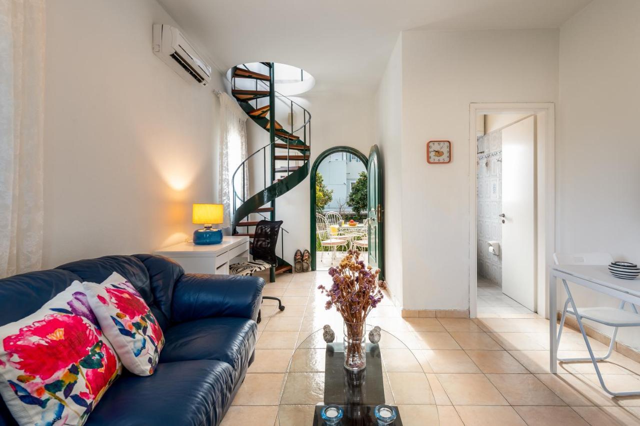 Villa The Tower With The Orange Tree Garden Ialysos  Exterior foto