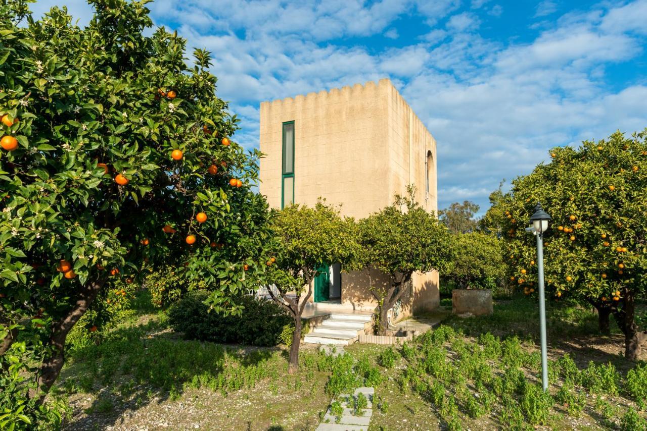 Villa The Tower With The Orange Tree Garden Ialysos  Exterior foto